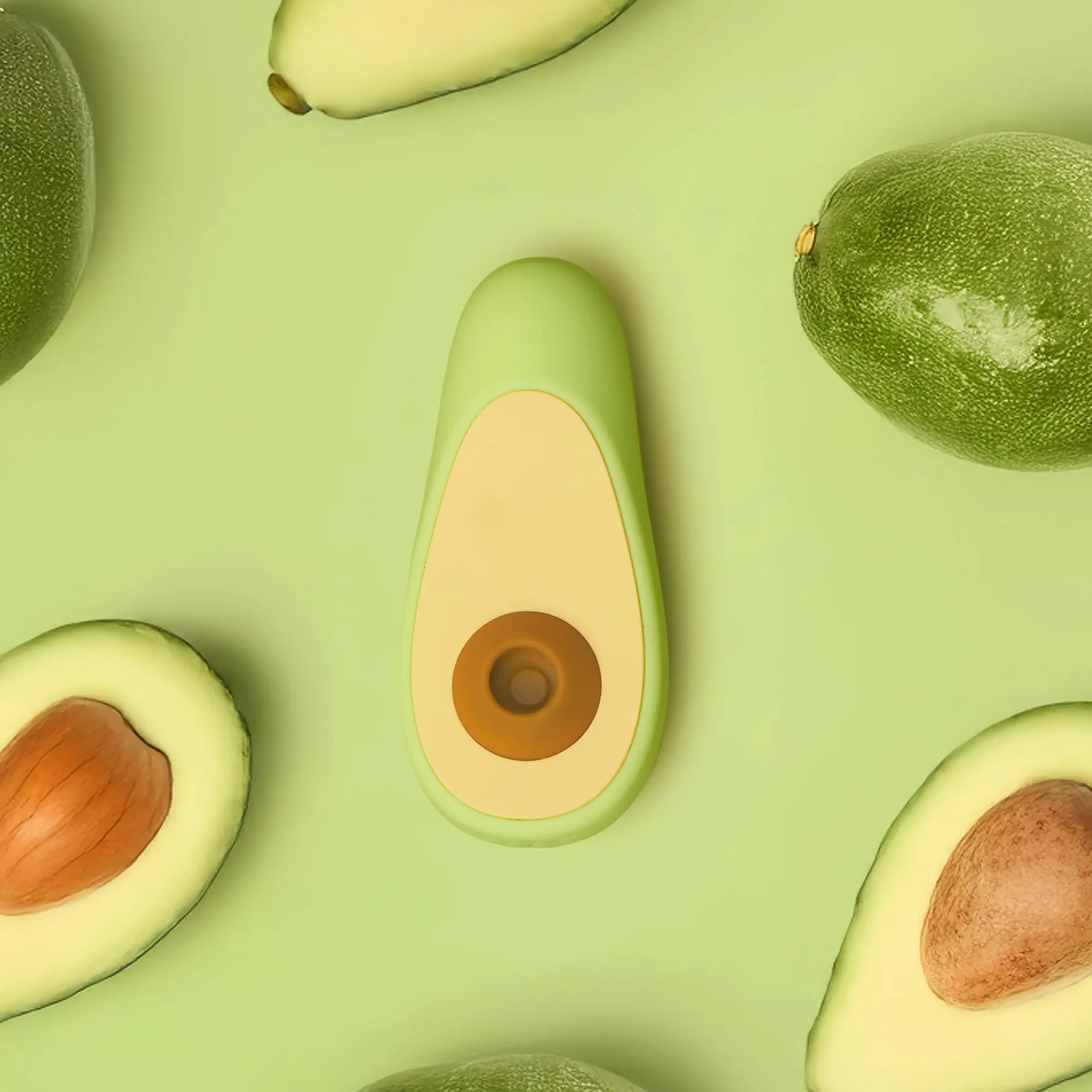 Avocado-Vibrator — Vorderseite