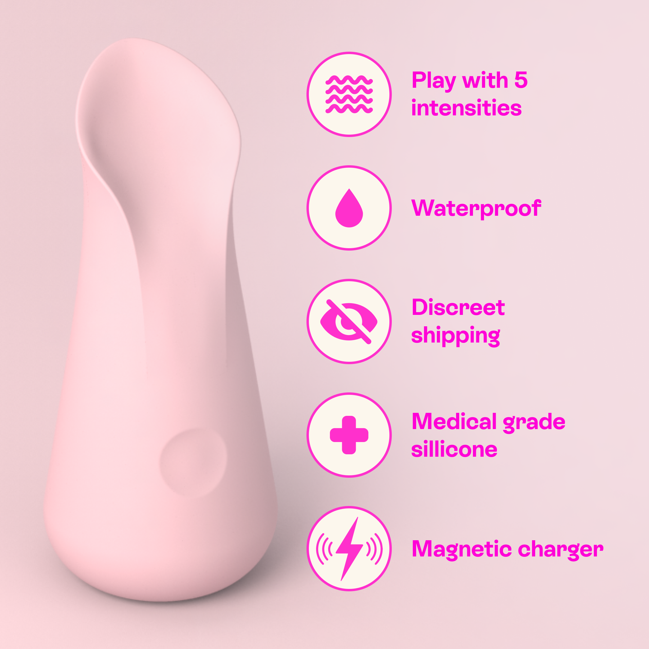 Uno Vibrator – Detailaufnahme